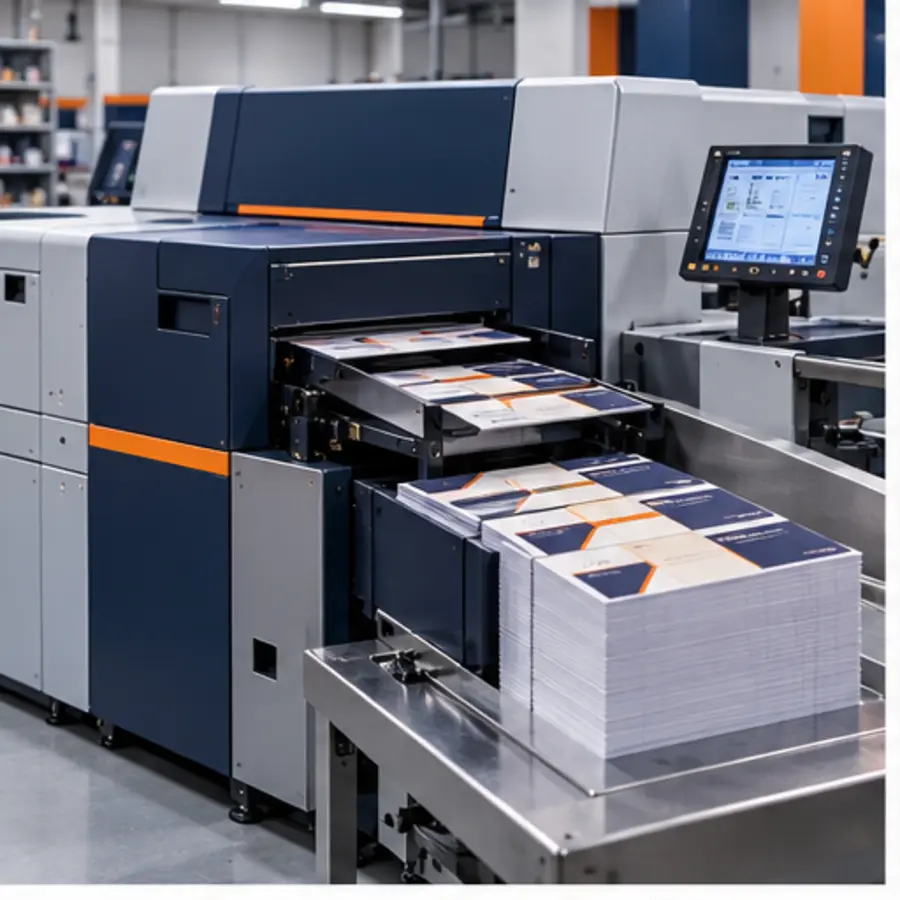 Industrial digital production printing machine